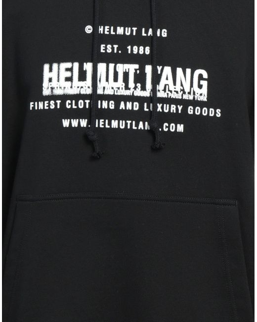 Helmut Lang Black Sweatshirt for men