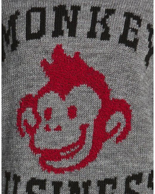 Dixie Gray Sweater Wool, Acrylic, Alpaca Wool
