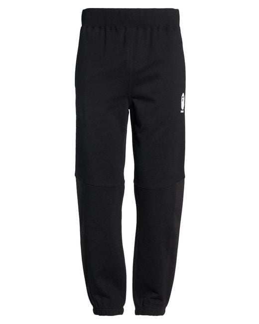 A Bathing Ape Black Pants for men