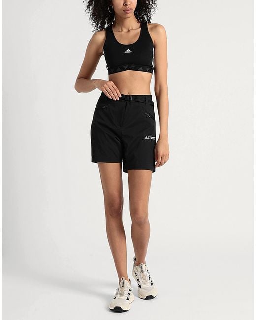 Adidas Black Shorts & Bermuda Shorts