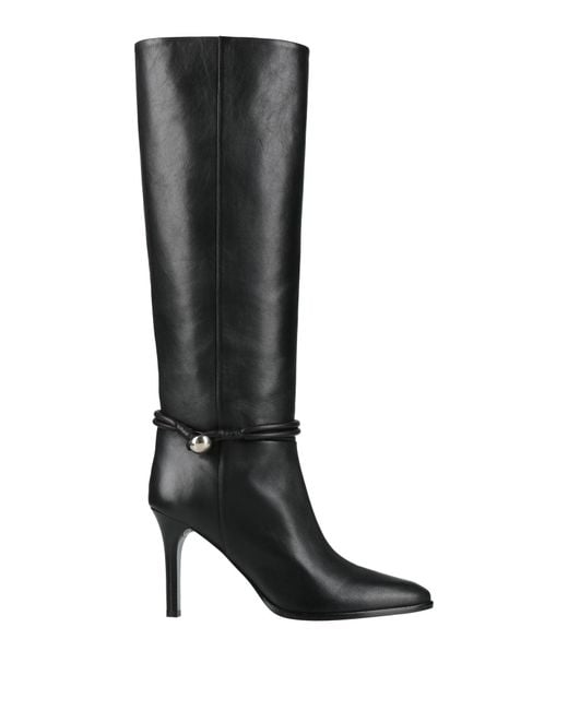 Isabel Marant Black Boot Calfskin