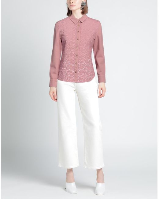 Marani Jeans Pink Denim Shirt