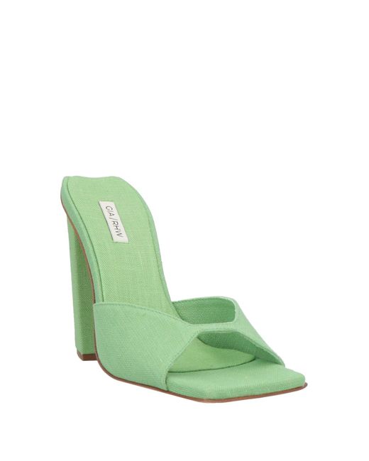 GIA RHW Green Sandale
