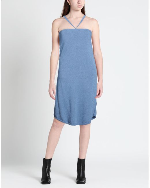 NA-KD Blue Midi Dress