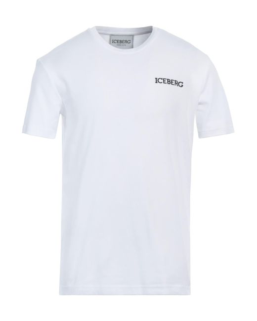 Iceberg White T-shirt for men