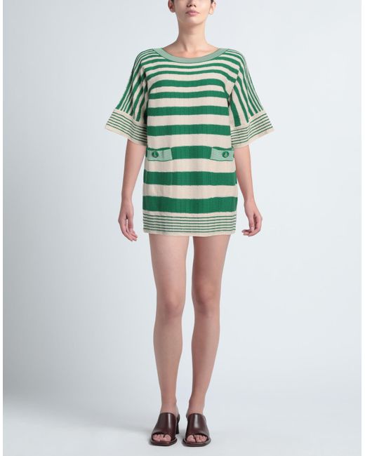 Elisabetta Franchi Green Mini Dress