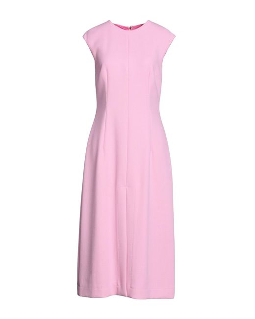 Dolce & Gabbana Pink Midi Dress