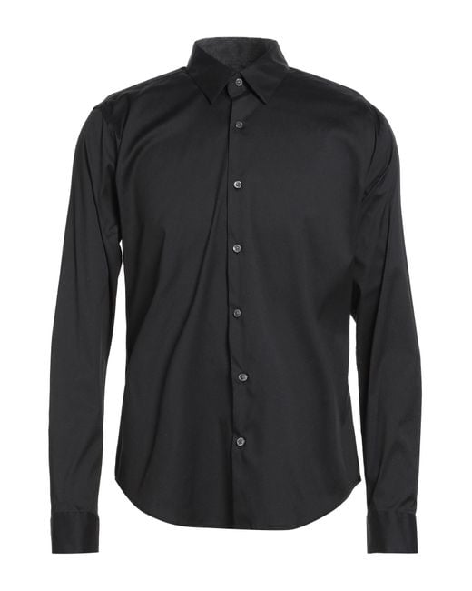 Camisa Theory de hombre de color Black