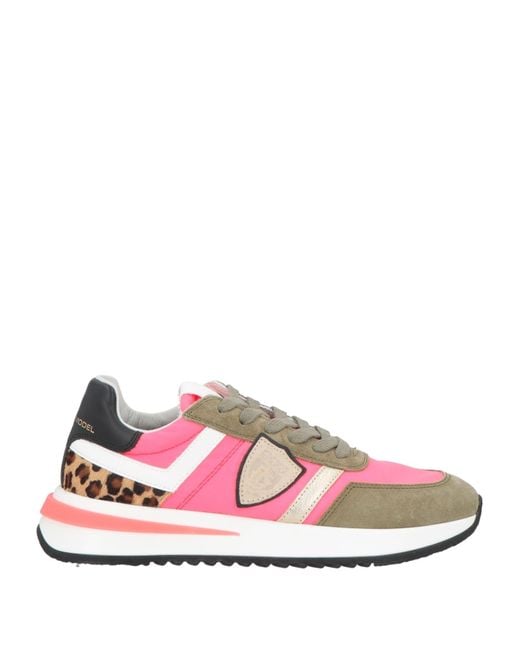 Philippe Model Pink Trainers