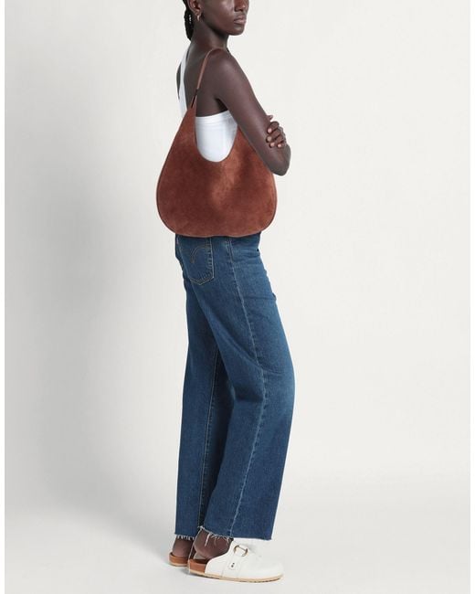 SAVETTE Brown Shoulder Bag