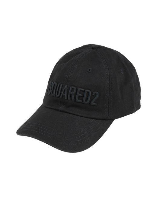 DSquared² Black Hats for men