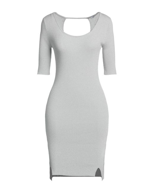 Patrizia Pepe Gray Mini Dress