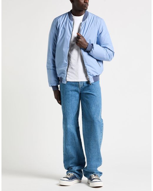 Moorer Blue Light Jacket Polyamide for men