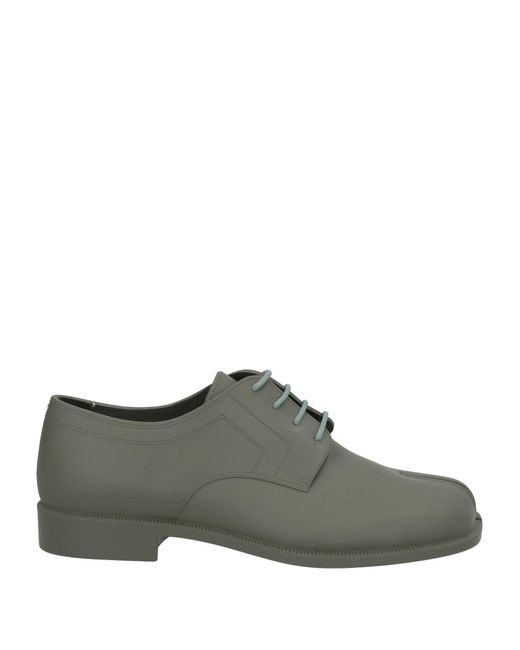 Maison Margiela Gray Lace-up Shoes