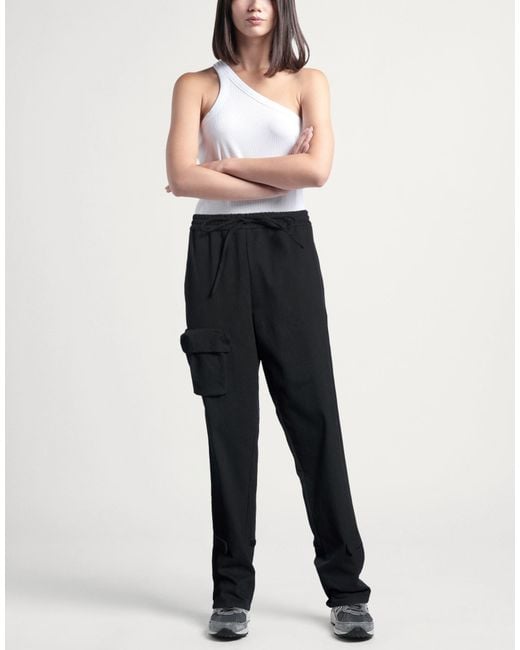 ART259DESIGN Black Jeans Cotton, Wool, Polyester, Elastane