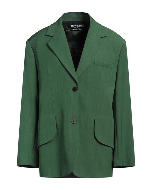 Jacquemus Green 'La Veste Titolo' Blazer