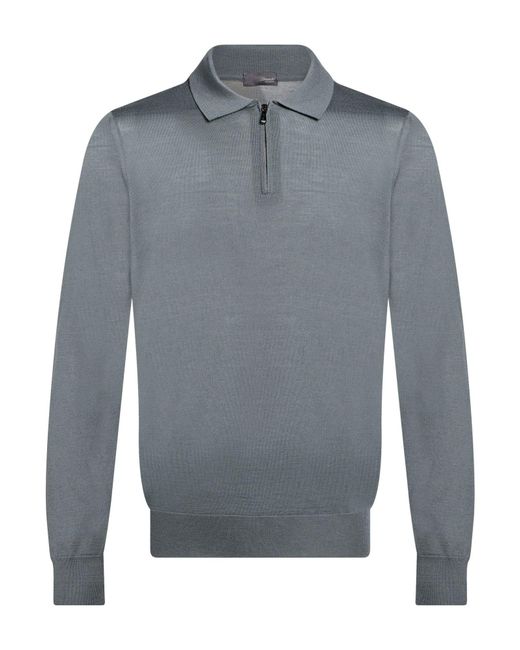 Drumohr Gray Sweaters for men