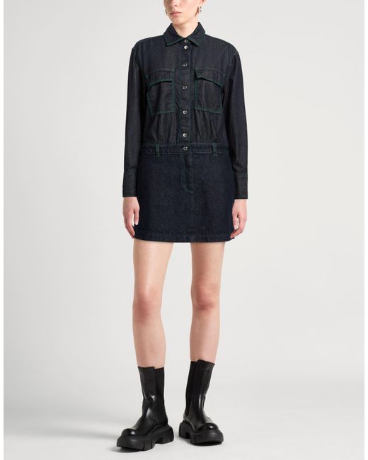 MAX&Co. Blue Mini Dresses