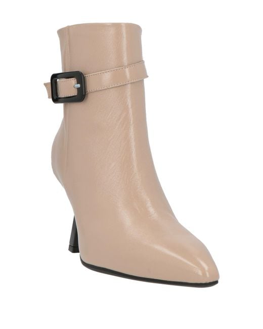 Melluso Natural Ankle Boots Leather