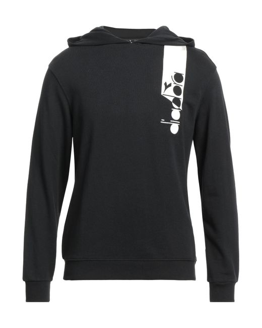 Diadora Black Sweatshirt for men