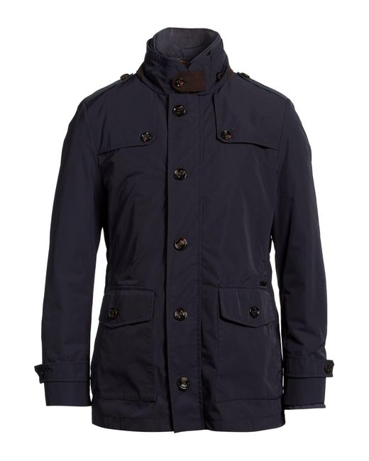 Moorer Blue Midnight Jacket Polyester for men