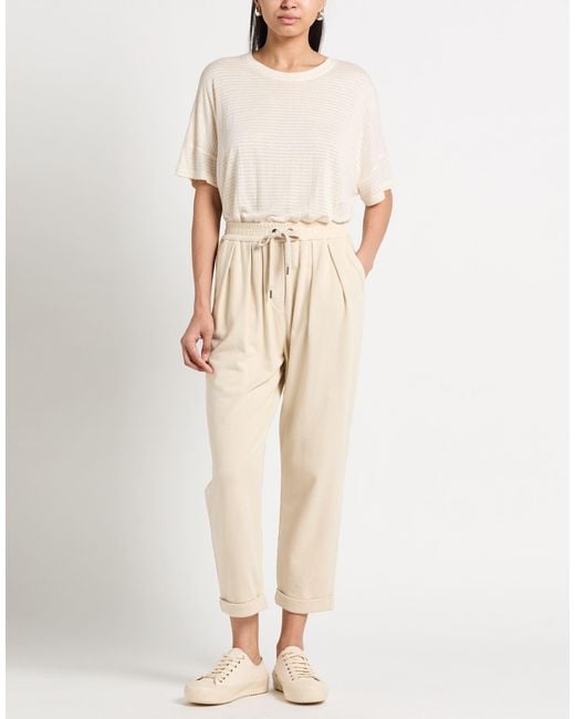 Brunello Cucinelli Natural Pants