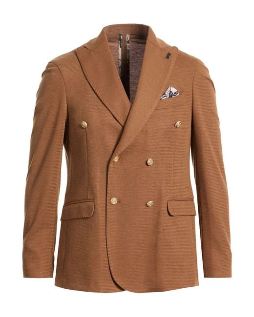 Bob Brown Blazer Polyester, Viscose, Elastane for men