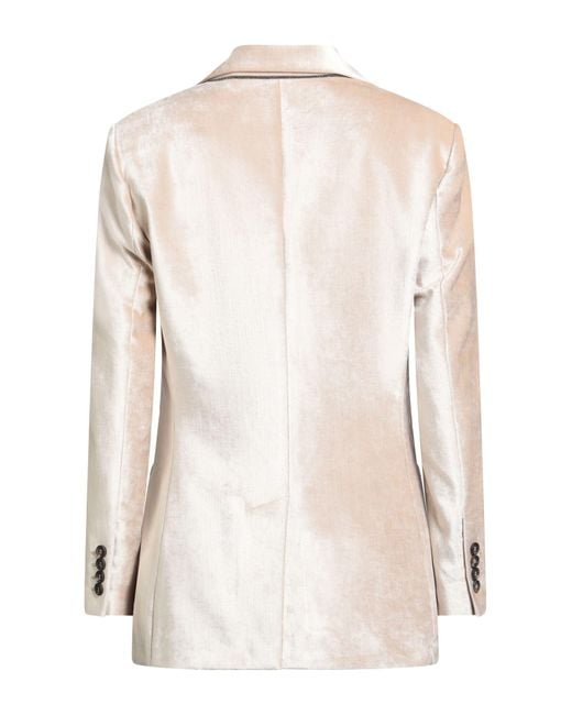 Brunello Cucinelli Natural Blazer
