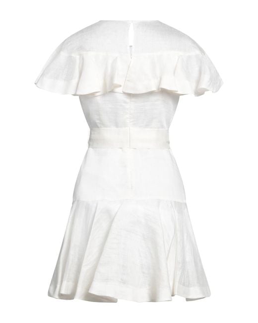 Sandro White Mini Dress