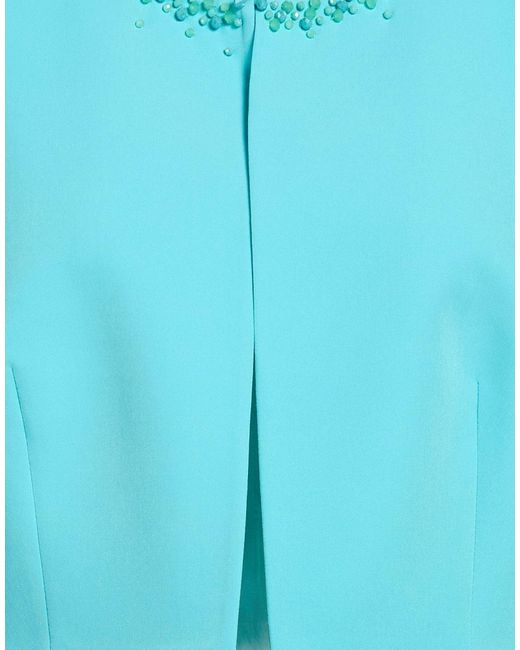 Camilla Blue Jacket Polyester, Elastane