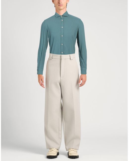 Camisa Boglioli de hombre de color Blue