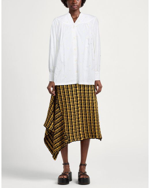 Ines De La Fressange Paris White Shirt Cotton