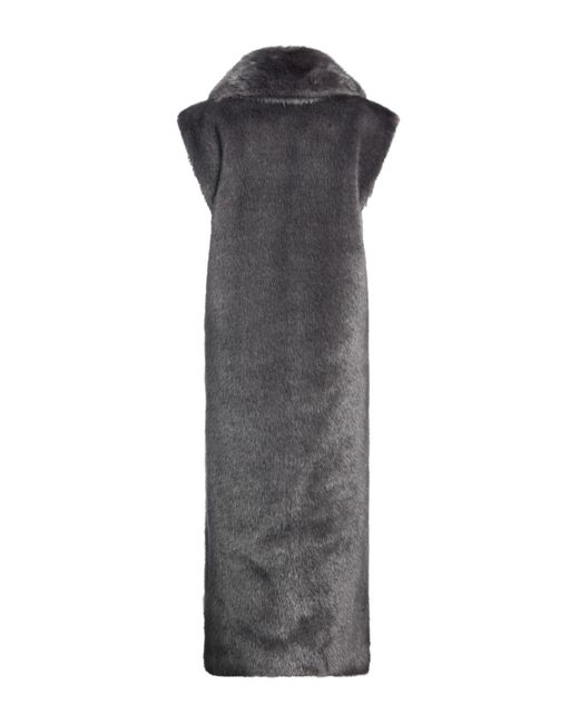 Mouton et fourrure synthétique Philosophy Di Lorenzo Serafini en coloris Gray