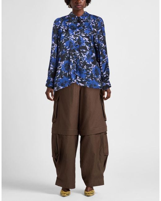 Gaelle Paris Blue Shirt Polyester