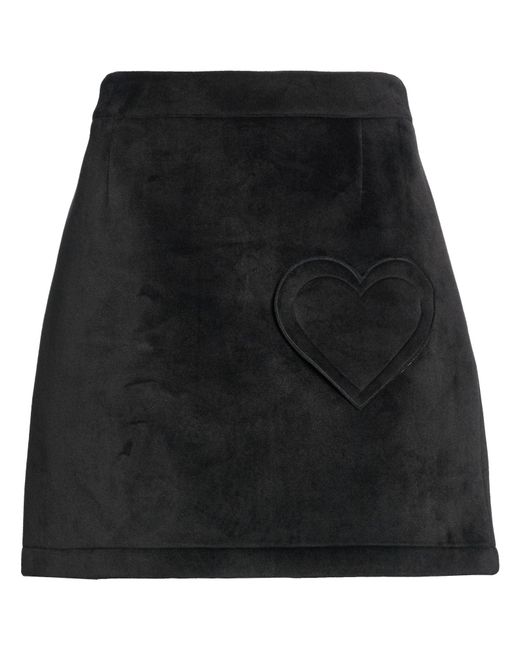 Dixie Black Mini Skirt Polyester, Elastane