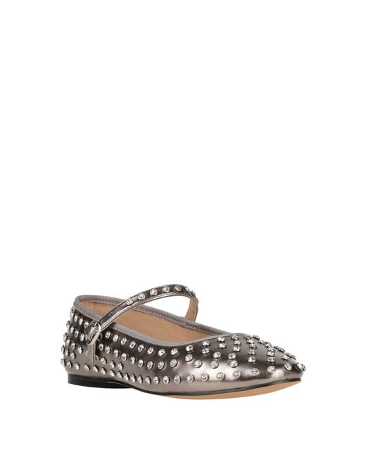 Steve Madden White Ballet Flats