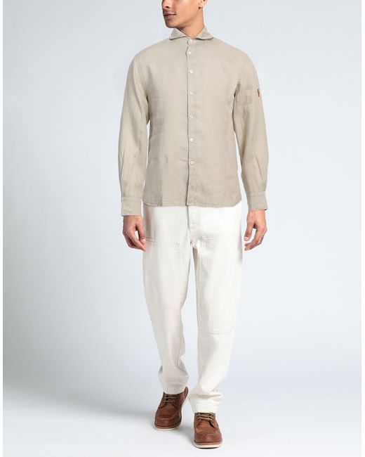 Cooperativa Pescatori Posillipo White Shirt for men
