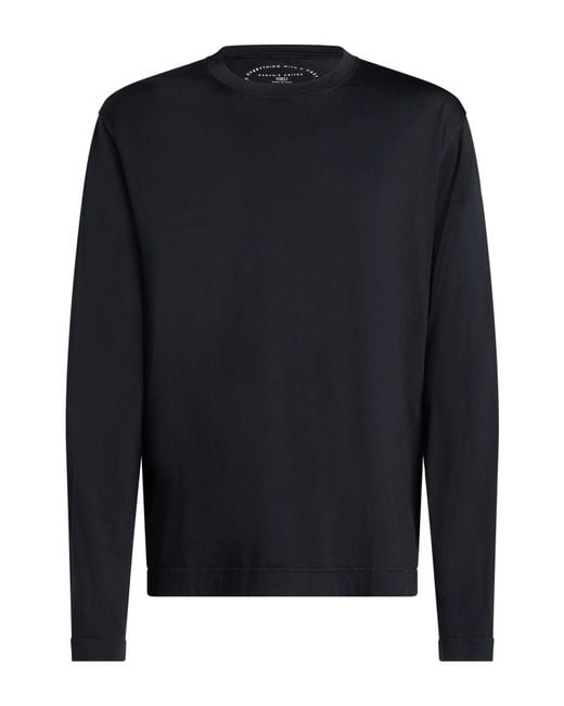 Fedeli Blue Midnight T-Shirt Cotton for men