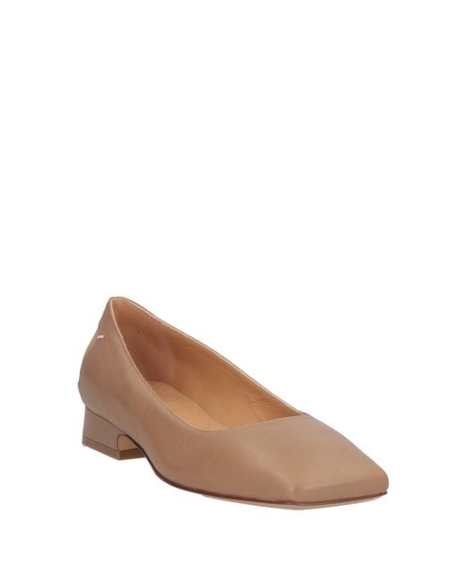 Maison Margiela Brown Ballet Flats