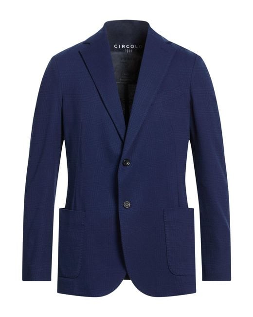 Circolo 1901 Blue Blazers for men