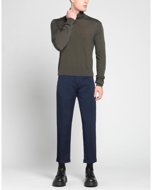 Berwich Blue Pants for men