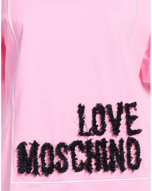 Love Moschino Pink T-shirt