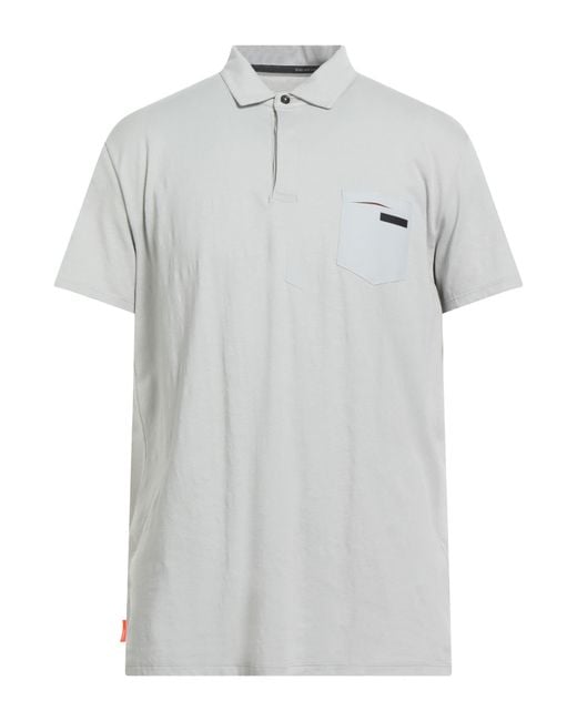 Polo Rrd de hombre de color White