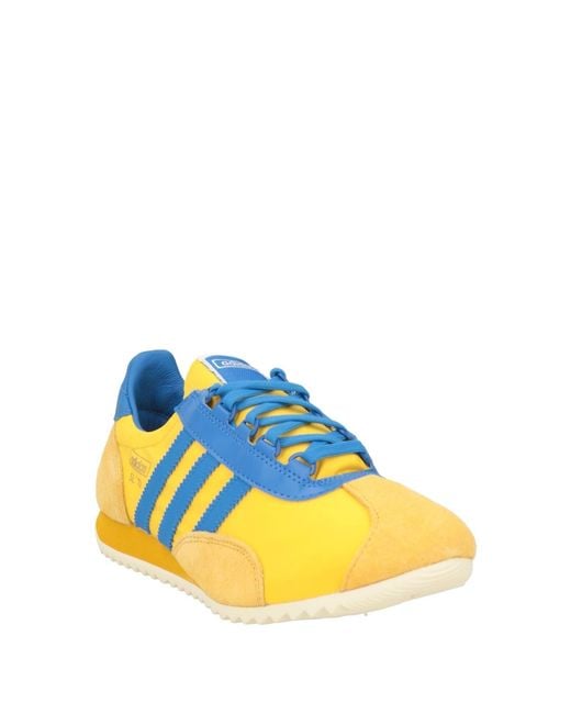 Adidas Originals Yellow Pt Sl 72 Sneakers Textile Fibers, Leather for men