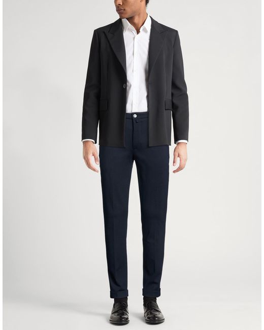 Barbati Blue Midnight Pants Viscose, Polyamide, Elastane for men