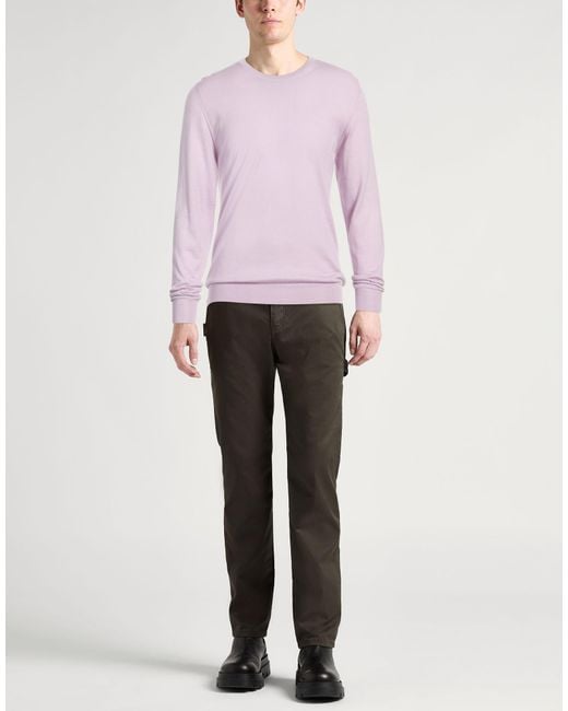 Fedeli Pink Jumper for men
