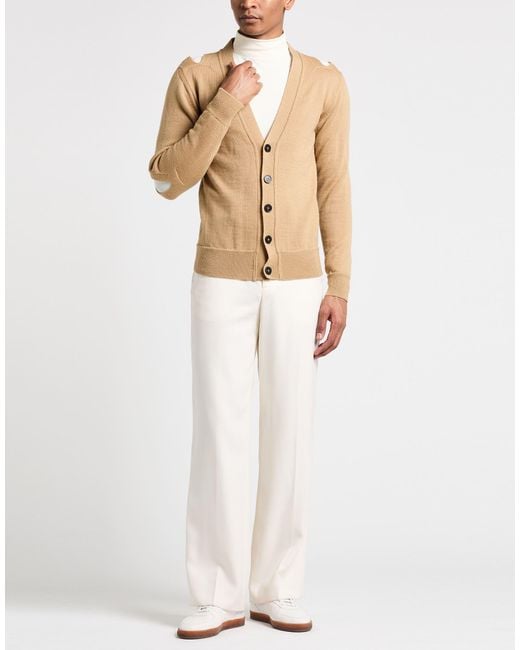 Jil Sander Natural Cardigan Wool for men