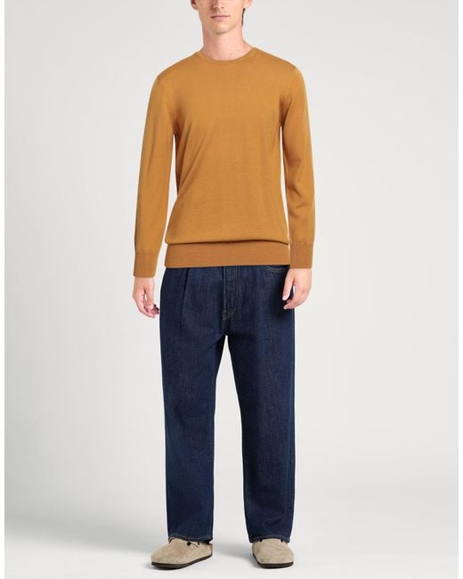 Kangra Orange Sweater Wool for men