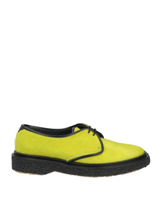 Adieu Yellow Lace-up Shoes