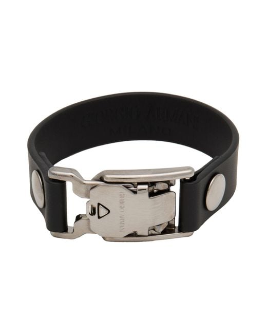 Giorgio Armani Black Bracelet for men